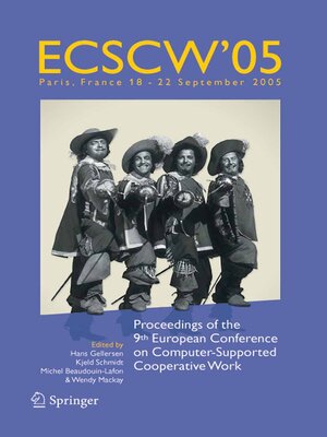 cover image of ECSCW 2005